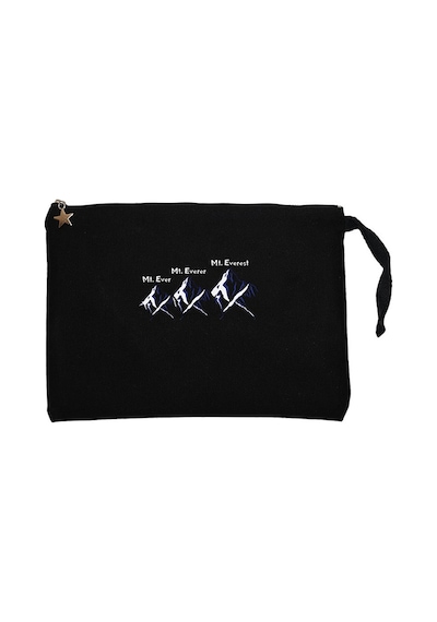 Everest Dad Jokes Periodically Siyah Clutch Cüzdan / El Çantası Siyah