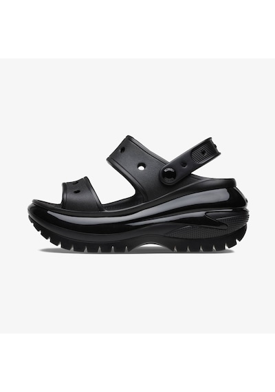 Crocs Classic Mega Crush Kadın Siyah Sandalet Düz 207989 Siyah Crocs Classic Mega Crush Kadın Siyah Sandalet Düz 207989 Siyah