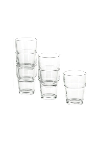 Ikea Reko 6'lı İçecek Seti 170 Ml Şeffaf