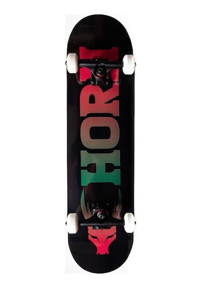 Horn 8.0 Classic Logo Rasta Complete Profesyonel Kaykay Çok Renkli
