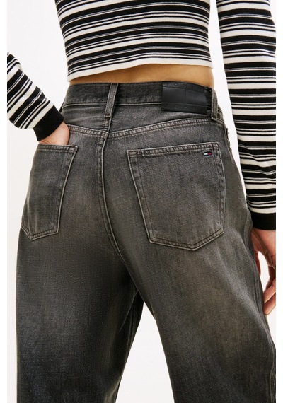 Tommy Hilfiger Claire Hr Wd Bj5082 Kadın Denim Black Jean-16403 Siyah