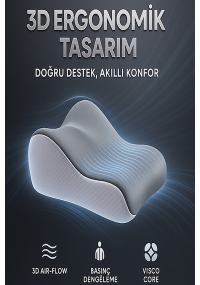 Vıscora Gebelik Destek Yastığı -yakınlık İçin Ergonomik -çiftler İçin Doğurganlık Destek Yastığı Gri