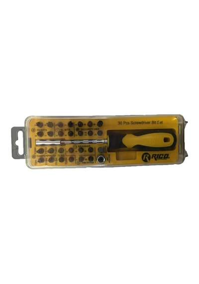 Rico 30 Parça Şeffaf Bits Set Rc2321