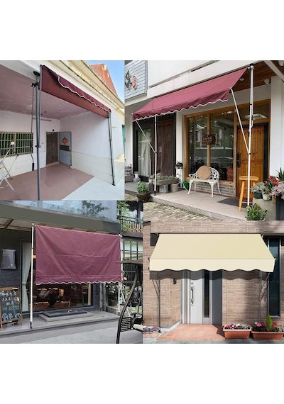 Tr Bu Manuel Geri Çekilebilir Tente, Ayarlanabilir Balkon Tentesi, Dış Mekan, Geri Çekilebilir Güneşlik, Veranda, Diğer Tr Bu Manuel Geri Çekilebilir Tente, Ayarlanabilir Balkon Tentesi, Dış Mekan, Geri Çekilebilir Güneşlik, Veranda, Diğer