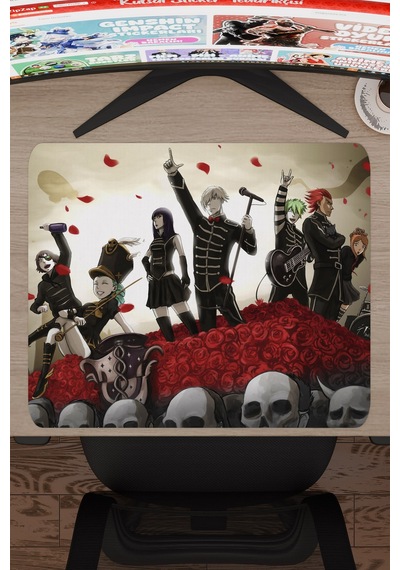 Death Parade Anime V1 - 48x40 Xl Gaming Kauçuk Kaymaz Taban Mouse Pad Fare Altlığı