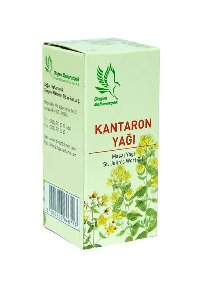 Doğan Baharatçılık Kantaron Yağı 50ML ML Doğal Saf Masaj Yağı