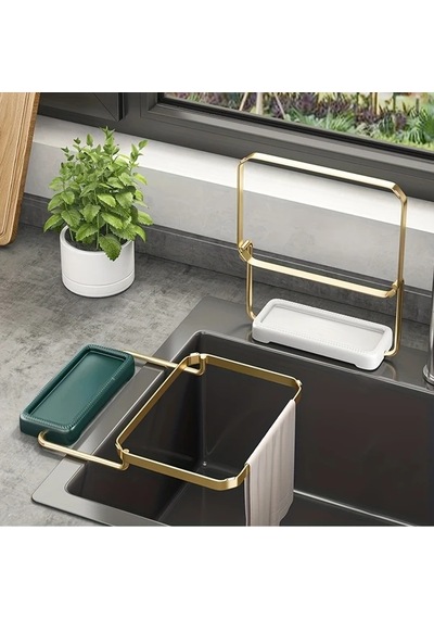 Honeybeeshop Yeşil 50 Torbalı Mutfak Lavabo Filtresi Katlanabilir Tıkanma Önleyici Çöp File Torbası