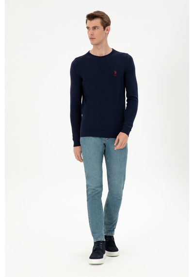 U.s. Polo Assn. Erkek Lacivert Kazak /triko 50288880-vr033 Lacivert