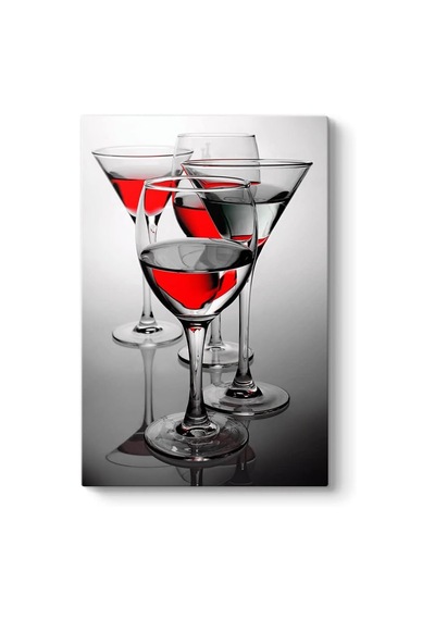 Red Martini Tablosu 60 X 90 -