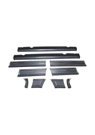 Bmw 3 Serı- 3 Serisi- 87- 1991 Kapı Bandı Takımı/marspıyel Plastiği Takım 10 Parça Sedan/m Oem