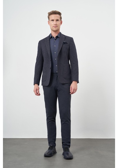 İmza Koyu Lacivert Kendinden Desenli Örme Mono Yaka Astarsız Çift Yırtmaç 2 Düğme 6 Drop Slim Fit Casual Ceket 1002245151 Koyu Lacivert İmza Koyu Lacivert Kendinden Desenli Örme Mono Yaka Astarsız Çift Yırtmaç 2 Düğme 6 Drop Slim Fit Casual Ceket 1002245151 Koyu Lacivert