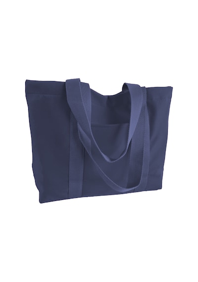Tuttobene Trendy Tote Omuz Çantası Çıtçıtlı Çok Gözlü Günlük Kullanım Tb023 Lacivert