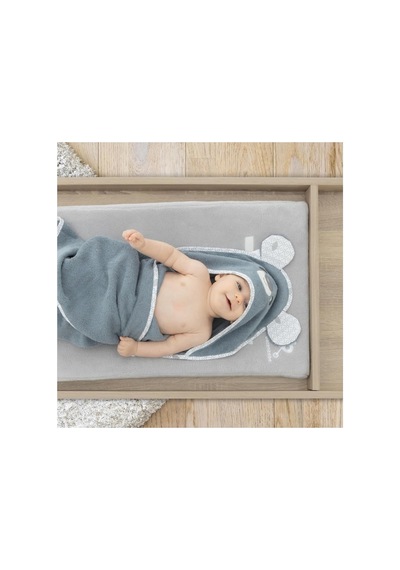 Hero Kahraman Başlıklı Bebek & Çocuk Kurulama Havlusu Koala 75x80 Cm