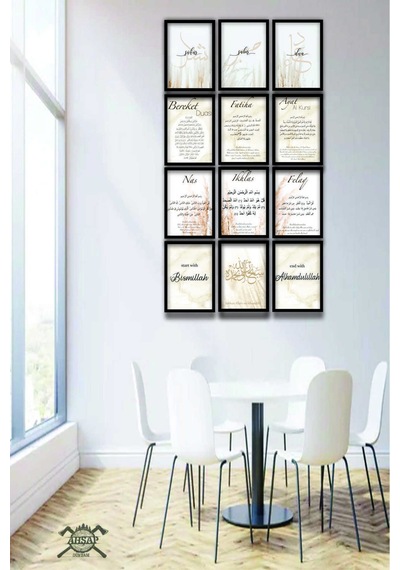 12 Parça Efsaneler Dualar İslami Çerçeve Görünümlü Mdf Tablo Duvar Süsü Hediyelik Eşya Yeni Renkli - 596246470 Renkli 12 Parça Efsaneler Dualar İslami Çerçeve Görünümlü Mdf Tablo Duvar Süsü Hediyelik Eşya Yeni Renkli - 596246470 Renkli