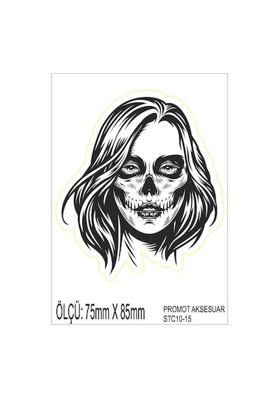 Motorsiklet Otomobil Sticker 2 Adet 015
