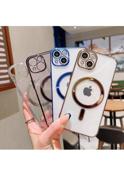 Apple Uyumlu iPhone 14 Plus Tam Köseleri Renkli Seffaf Kamera Korumali 557696411