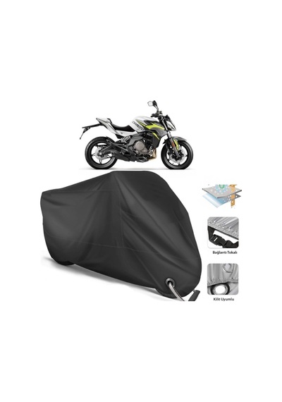 Cf Moto 650 Nk Motosiklet Branda (Bağlantı, Kilit Uyumlu)-Siyah (457266218)