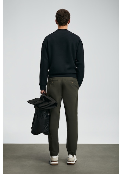 Lufian Dark Erkek Sweatshirt Siyah Siyah 112030182100100 Siyah