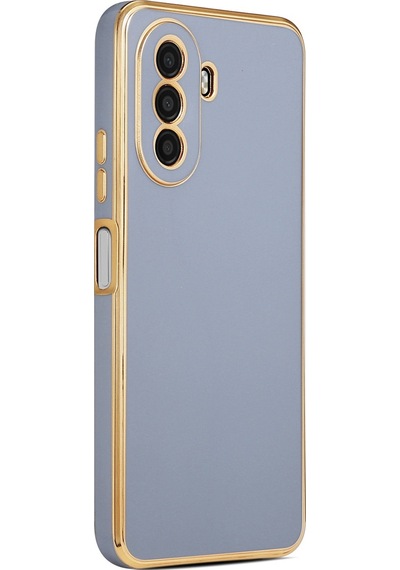 Lexroo Huawei Nova Y70 Kılıf Bark Kılıf - Derin Mor