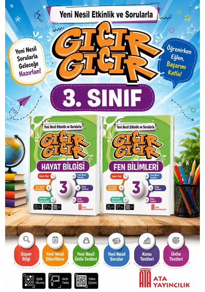 3.sınıf Gıcır Gıcır Fen Bilimleri- Hayat Bilgisi