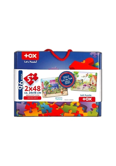 Oyun Parkı 5+ Keçe Yapboz - 5 Yaş Puzzle Standart