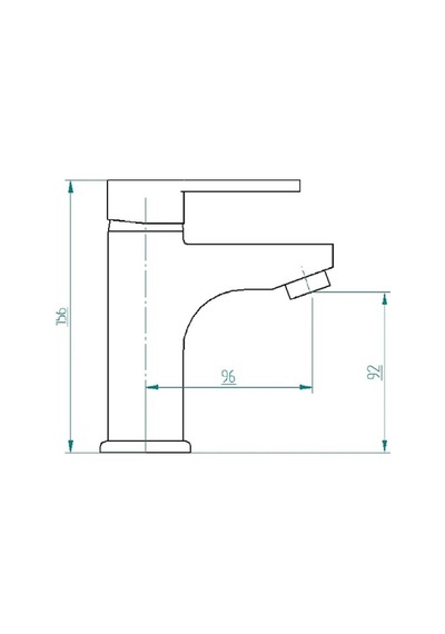 Venezia Kroma Serisi Krom Lavabo Bataryası