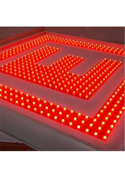 Eczane E Led Tabela 60x60cm Butonlu (Yönetmeliğe Uygun)