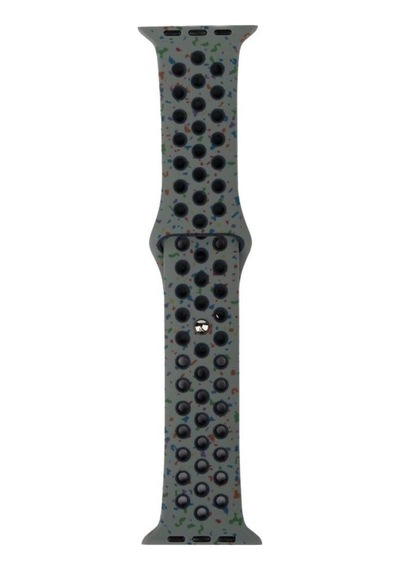 Watch 42mm Kordon Krd-02 Yeni Seri Suya Dayanıklı Delikli Renkli Silikon Kordon