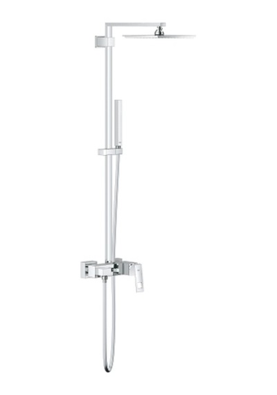 Grohe Euphoria Cube Bataryalı Duş Kolonu - G23147001- Krom