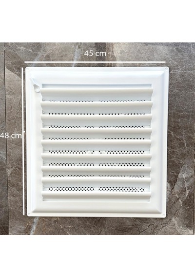 Ubm 45x48 Banyo Wc Havalandırma Menfezi Yapışkanlı Cam Menfez Hediyeli