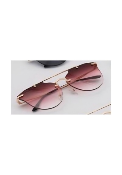 Kadın Uv-400 Korumalı Güneş Gözlüğü Pembe - 719908598 Altın