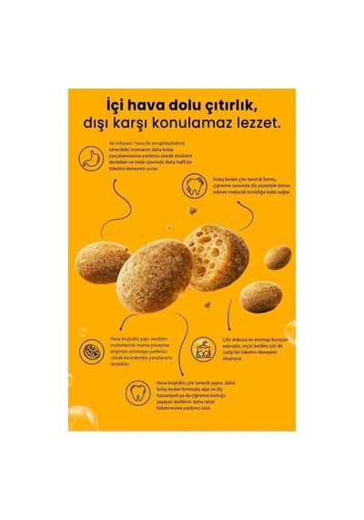 Reflex Crunchy Bubbles Tavuklu Kedi Maması 10 Kg
