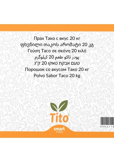 Toz Tako Aroması 20 Kg