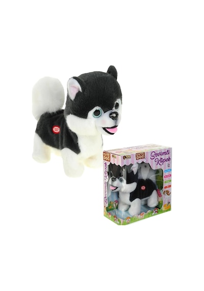 Yürüyen, Ses Tekrarlı, Hareketli Sevimli Peluş Köpek Boo - Cute Pomeranian