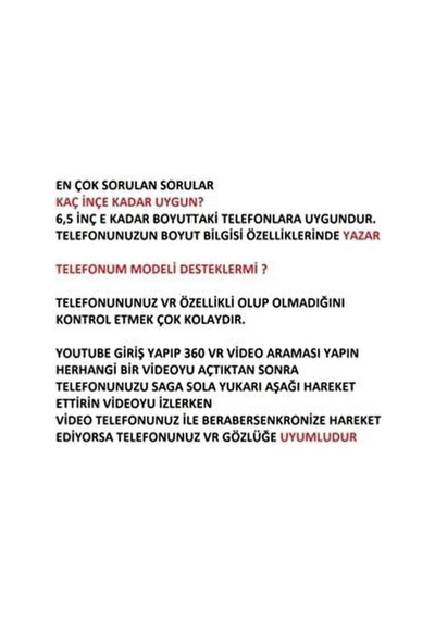 Vr Sanal Gerçeklik Gözlüğü Kulaklık Eğlence Paketi
