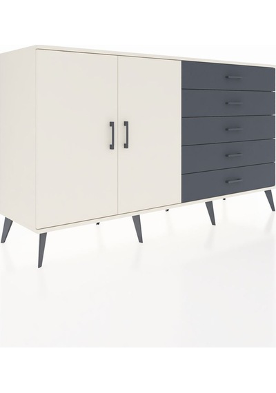 Kronos Konsol 4 Raflı 5 Çekmeceli 2 Kapaklı 176x59x99 Aytaşı-aytaşı/antrasit Aytası/antrasıt - Aytası Kronos Konsol 4 Raflı 5 Çekmeceli 2 Kapaklı 176x59x99 Aytaşı-aytaşı/antrasit Aytası/antrasıt - Aytası