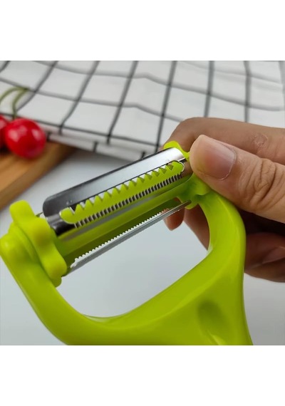 Bella House Sebze Ve Meyve Soyacağı, Paslanmaz Çelik Bıçaklı, Ergonomik, Patates, Havuç Ve Salatalık İçin, Mode Diğer