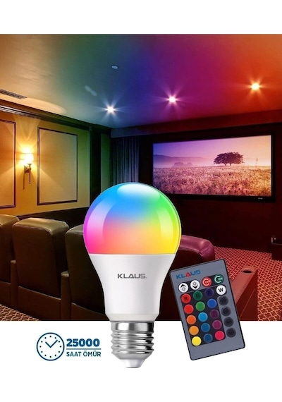 Rgb Ampul Kumandalı 9w Diğer