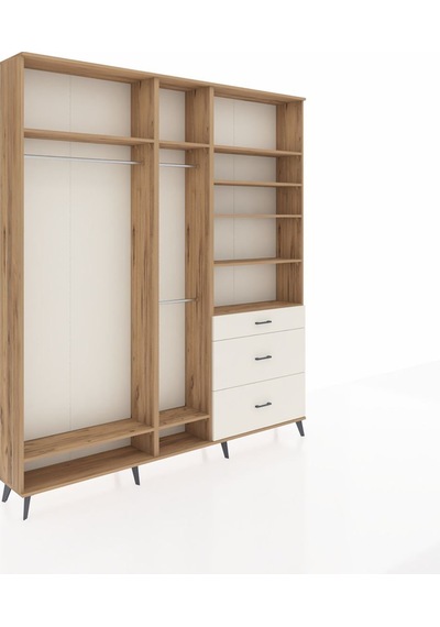 Arges Dolap 9 Raflı 3 Çekmeceli 3 Askılı 220x30x243 Çam-çam/aytaşı Atlas Çam/aytası Arges Dolap 9 Raflı 3 Çekmeceli 3 Askılı 220x30x243 Çam-çam/aytaşı Atlas Çam/aytası
