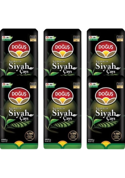 Doğuş Siyah Çay 1 Kg X 6 Adet
