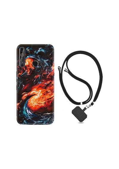 Casper Via X20 Kılıf Boyun Askılı Fire Wave 1765