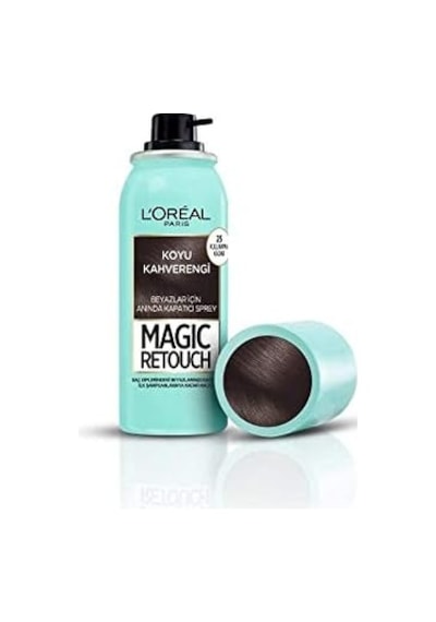 Retouch Beyaz Dipleri Kapatıcı Sprey - Koyu Kahverengi 75 Ml