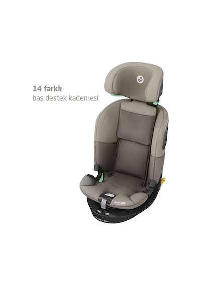 Maxi-Cosi Emerald 360 S I-Size Isofix'li 360 Dönebilir Yatabilir 0-36 kg Oto Koltuğu tonal truffle