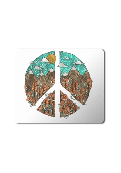 Peacebarış Amblemi Baskılı Mousepad Mouse Pad