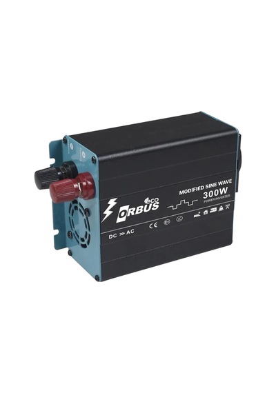 Orbus Mse300w 12 Volt -300 Watt 220v Ac 50hz 600 Watt Surge Eco Modified Sinus İnverter 12 Volt 220 Vol Çevirci