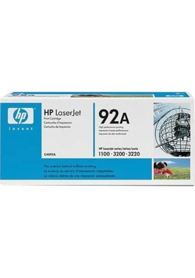 HP C4092A (92A) Siyah Toner C4092A