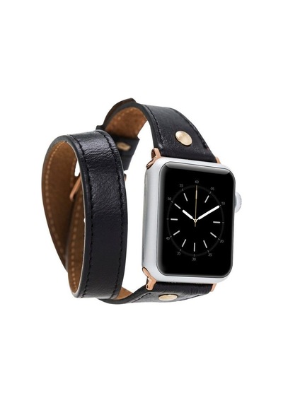 Apple Watch Uyumlu Deri Kordon 42-44-45mm Slim Dtgt Rst1 Diğer