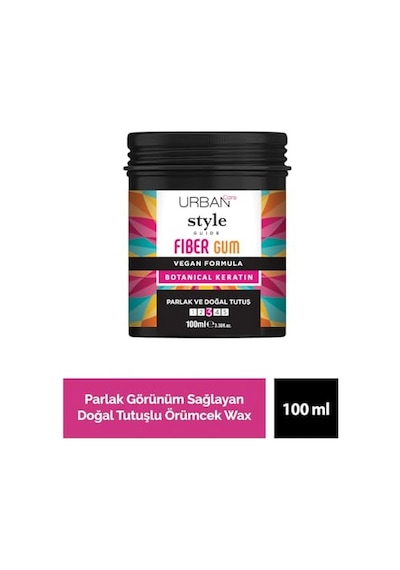 Urban Care Style Guide Parlak Görünüm Sağlayan Fiber Gum- Doğal Tutuş- Saç Sakızı-100ml