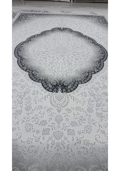 Safyün Halı Kadife Kf513 Gri 200 X 290 Renkli