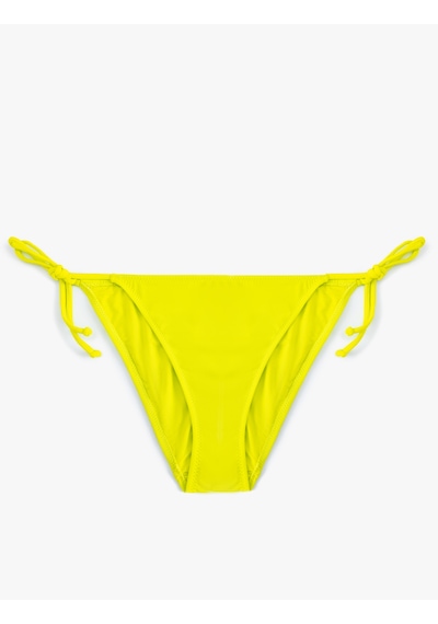 Koton Brazilian Bikini Altı Basic Yanları Bağlama Detaylı Yeşil 4sak00143mm Yeşil